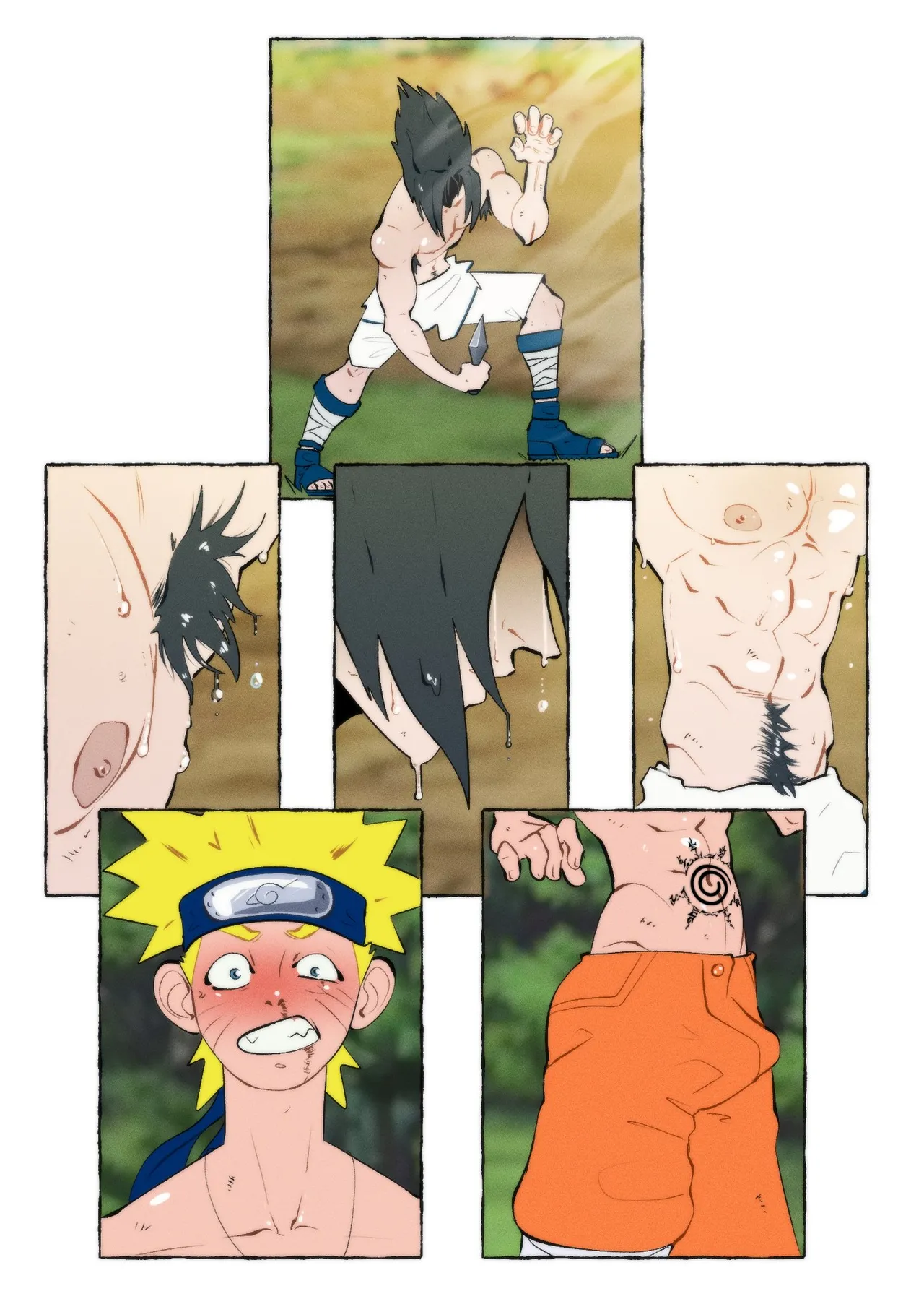 CLONE MAYHEM - Sasuke VS Naruto page 3 full