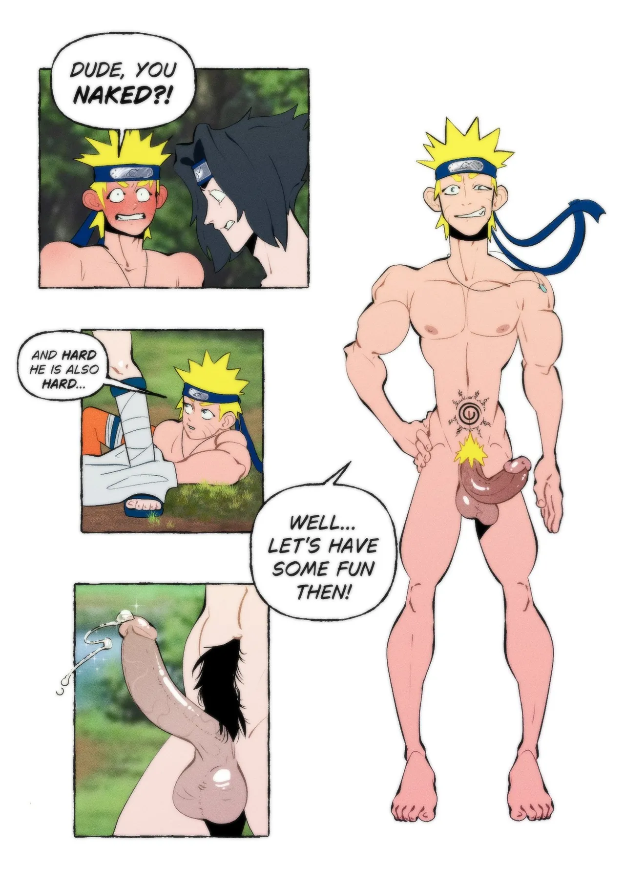 CLONE MAYHEM - Sasuke VS Naruto page 5 full