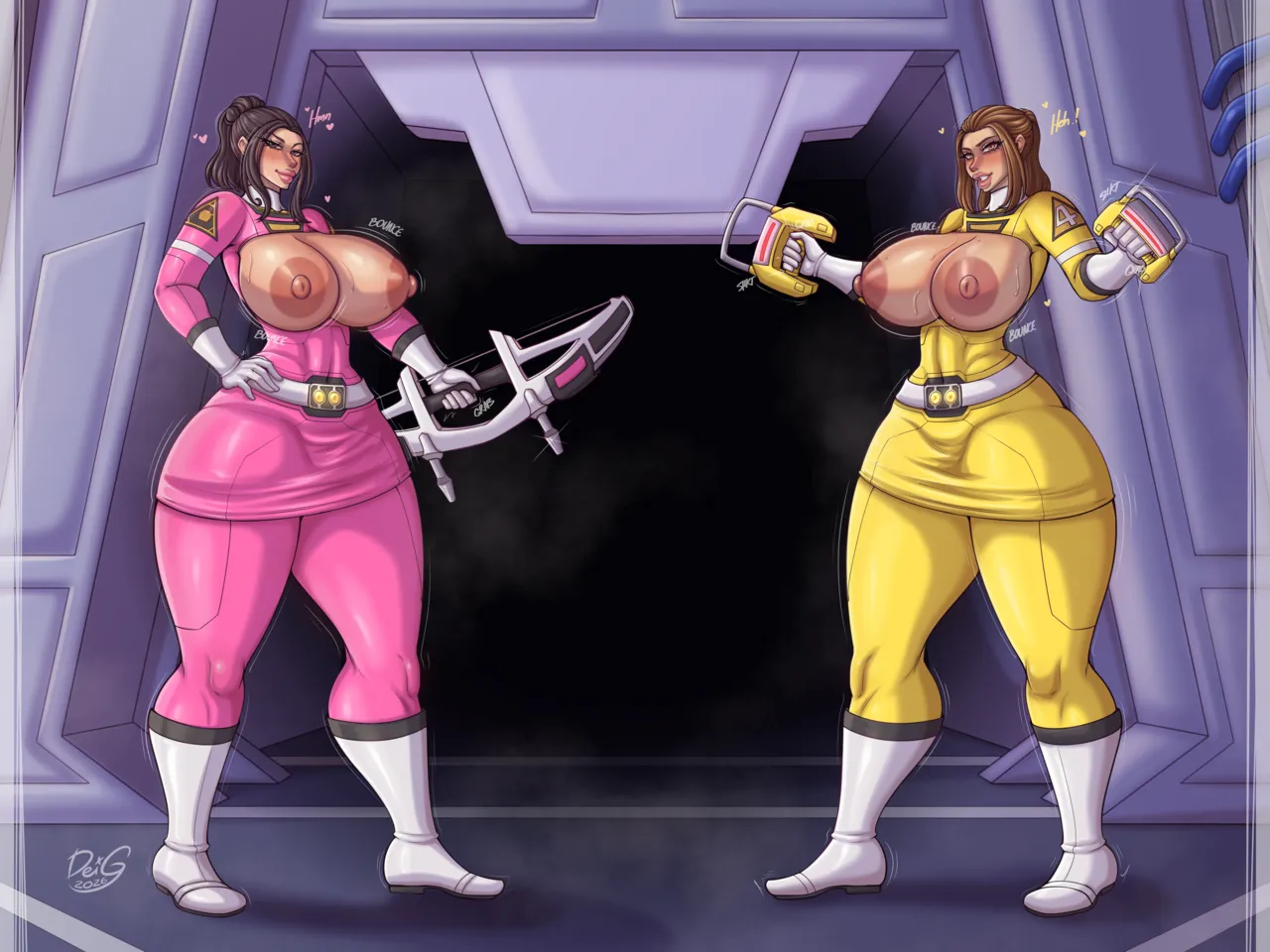 Power Rangers' Girls page 7 full
