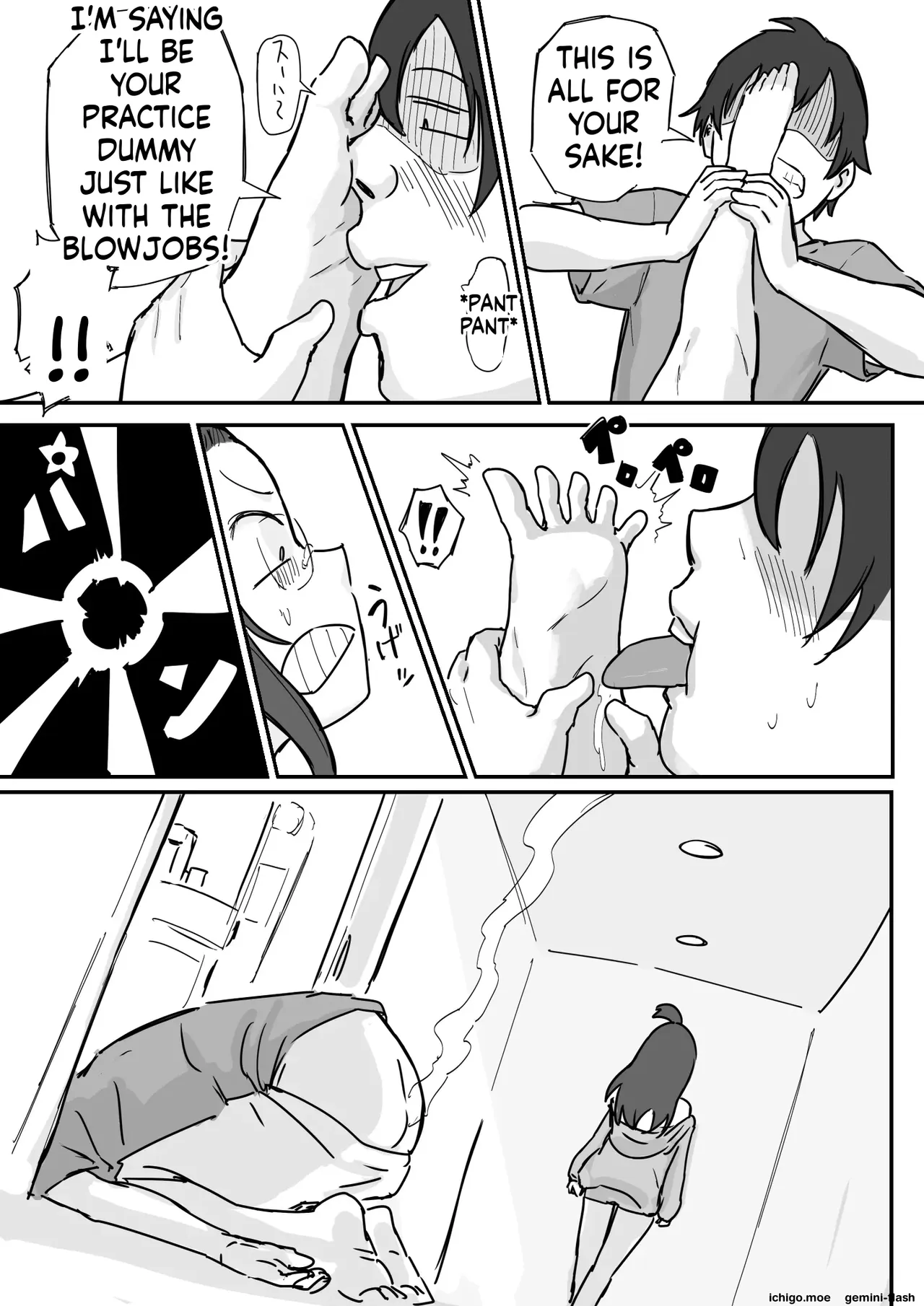 How to Practice Sex with My Bratty Younger Sister Who Has a Boyfriend | Kareshi Mochi de Namaiki na Imouto to Sex no Renshuu suru Houhou page 8 full