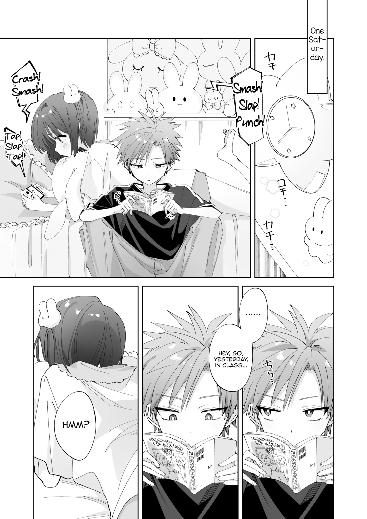 Satsuki-kun Asobo ♥ 2 Jirashi ♥ Chikubi Seme ♥ Jirashi Hen page 4 full