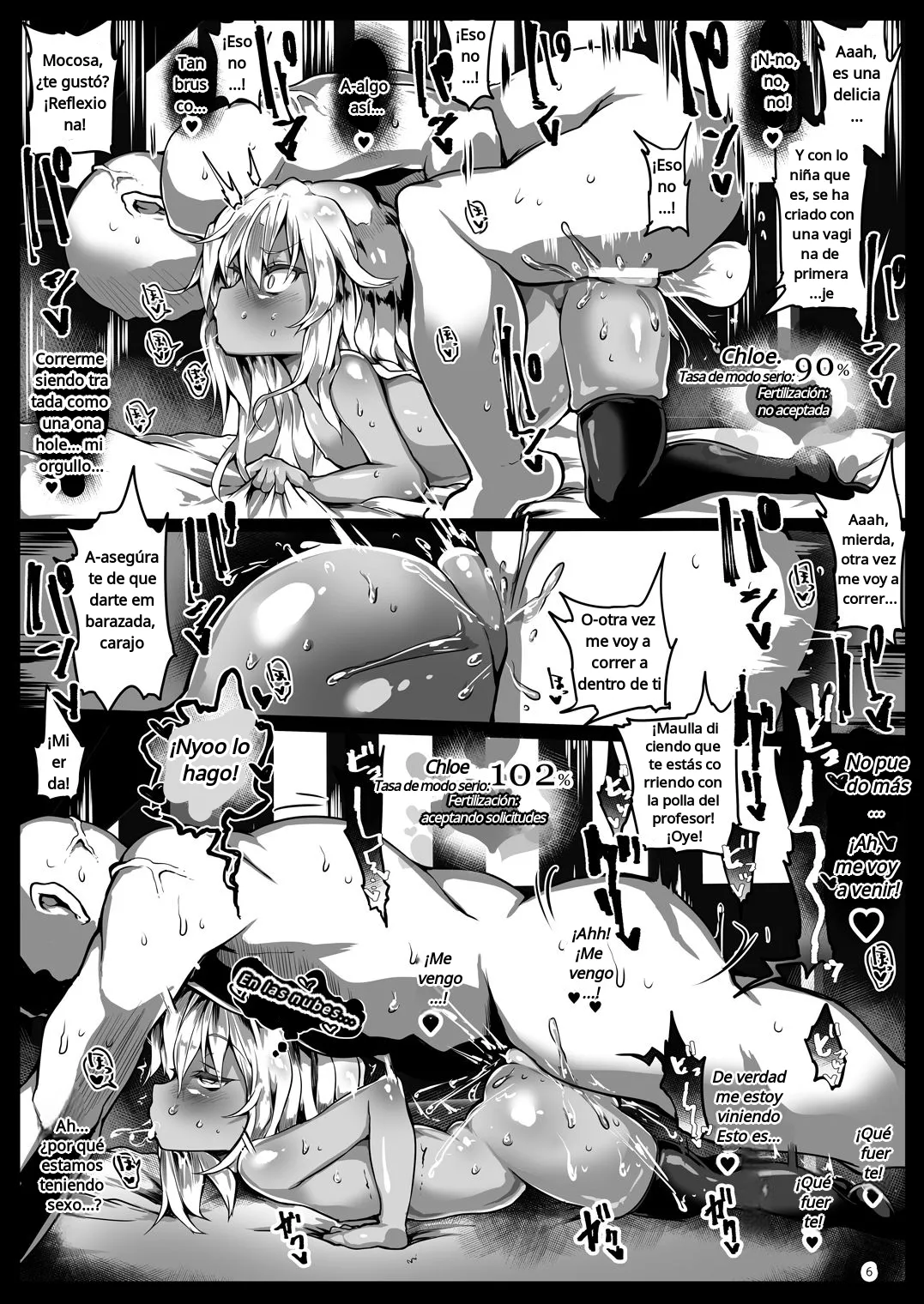 Cómo adiestrar a una joven en celo spanish zero doujins page 8 full