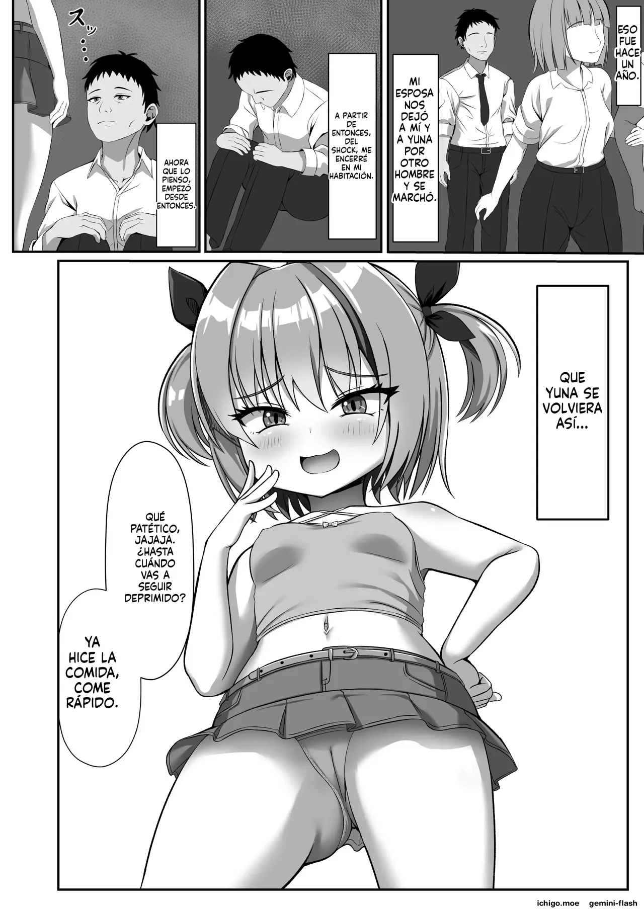 Yome to rikon shite kara musume ga shibori totte kuru  MTL page 4 full