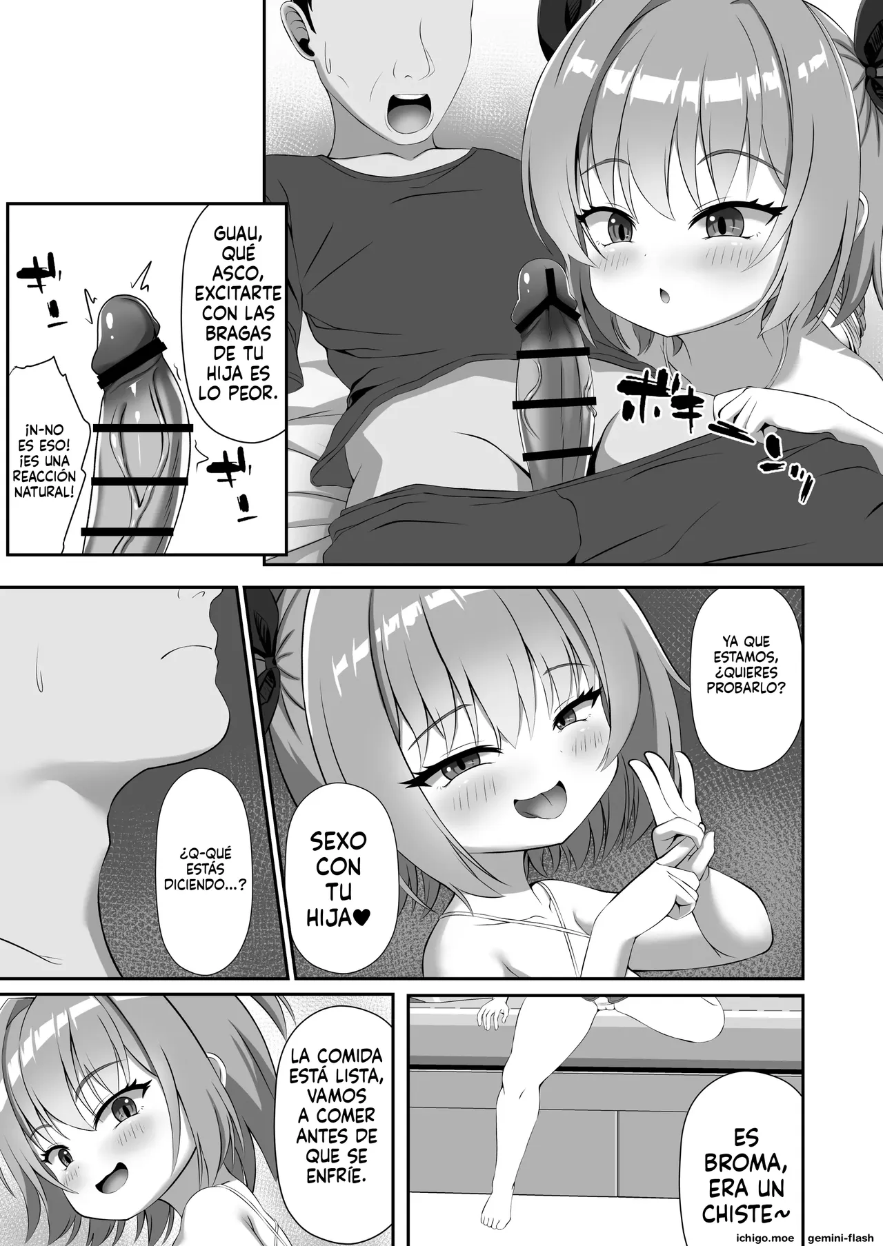 Yome to rikon shite kara musume ga shibori totte kuru  MTL page 6 full