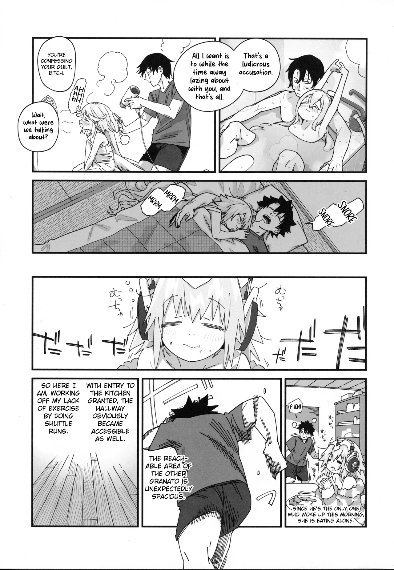 A Granato You Can't Leave Without Spending a Month in Sloth | Ikkagetsukan Taida ni Kurasanai to Derarenai Granato page 8 full