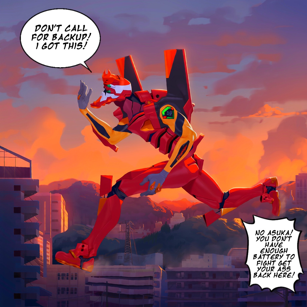 Evangelion Escape By Boof666 page 3 full