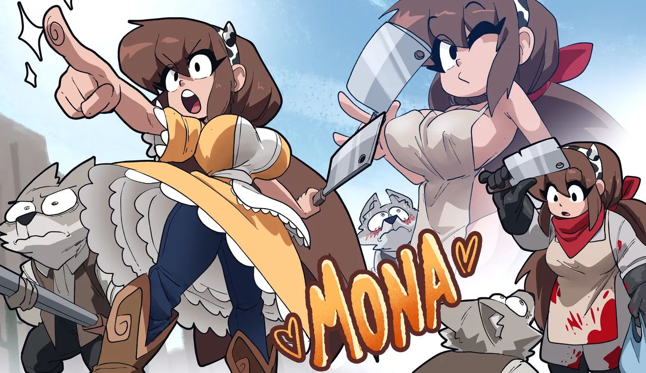 MONA THE BUTCHER page 5 full