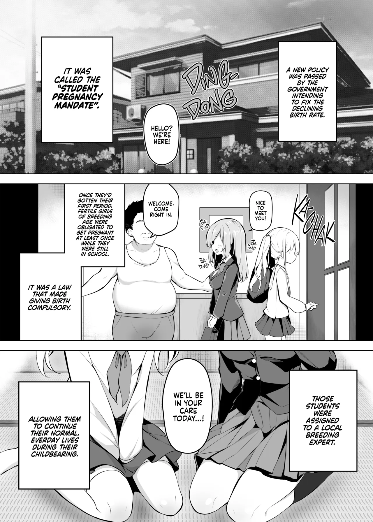 Shoushika Mondai ni Shinken ni Torikumu Seigi no Saimin Tanetsuke Oji-san | Hypnosis Oji-san Solves The Birthrate Crisis page 2 full