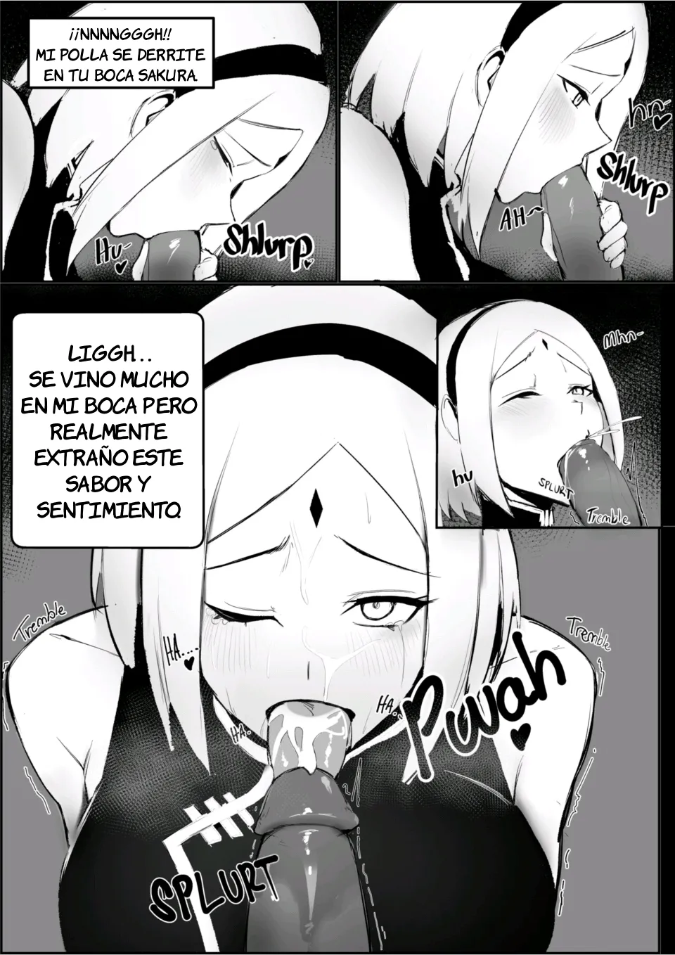 Fantaseando con Sakura-chan, una Ninja Insaciable page 3 full