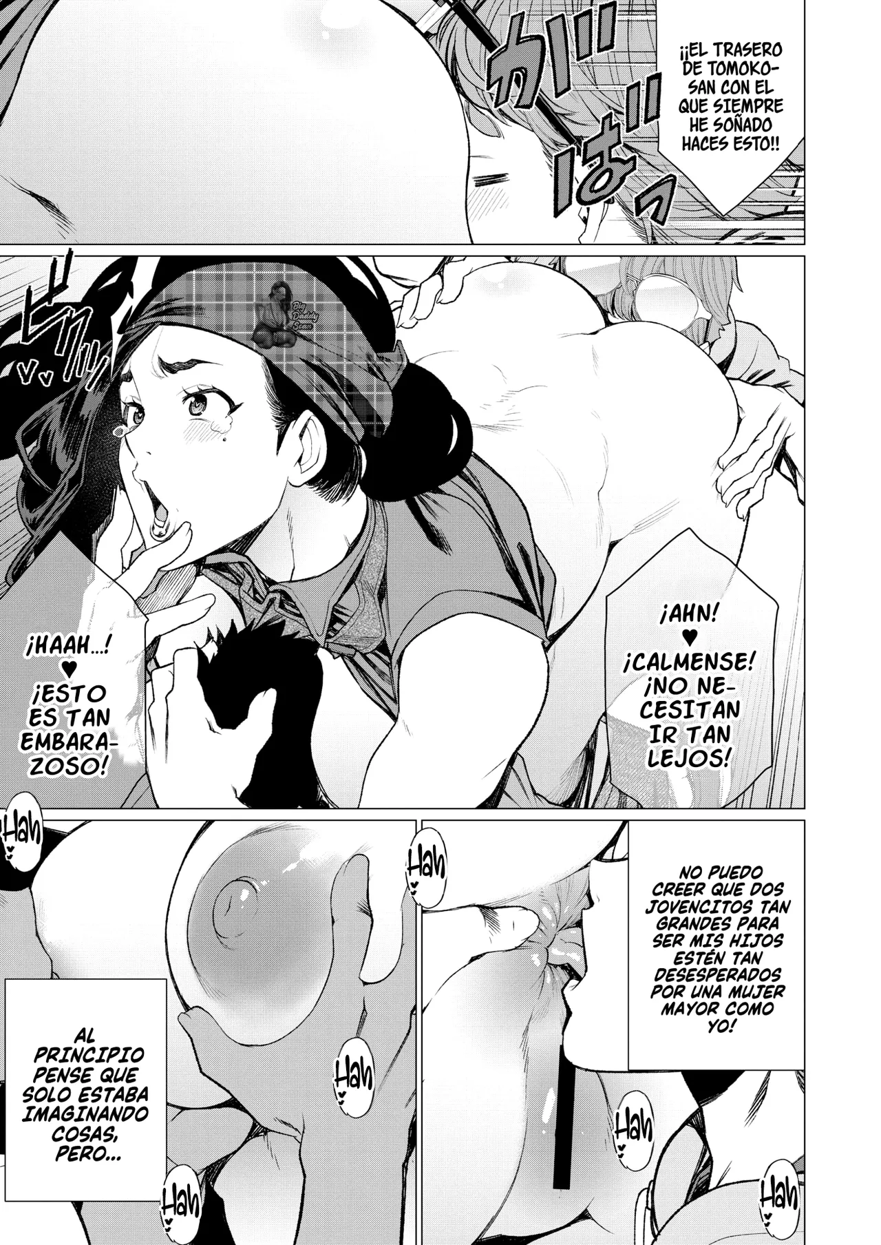 Hitozuma Kissa de juku niku Sando｜~Sandwich Especial de Carne Madura en el Cafe de una Milf Casada~ page 7 full