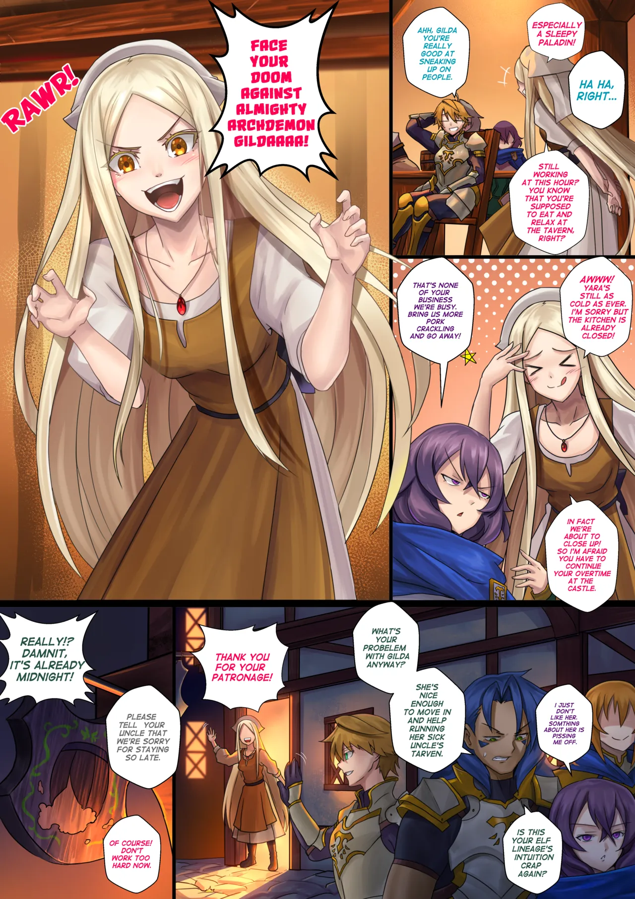 Demon lord chapter 3（Original + Textless） page 6 full