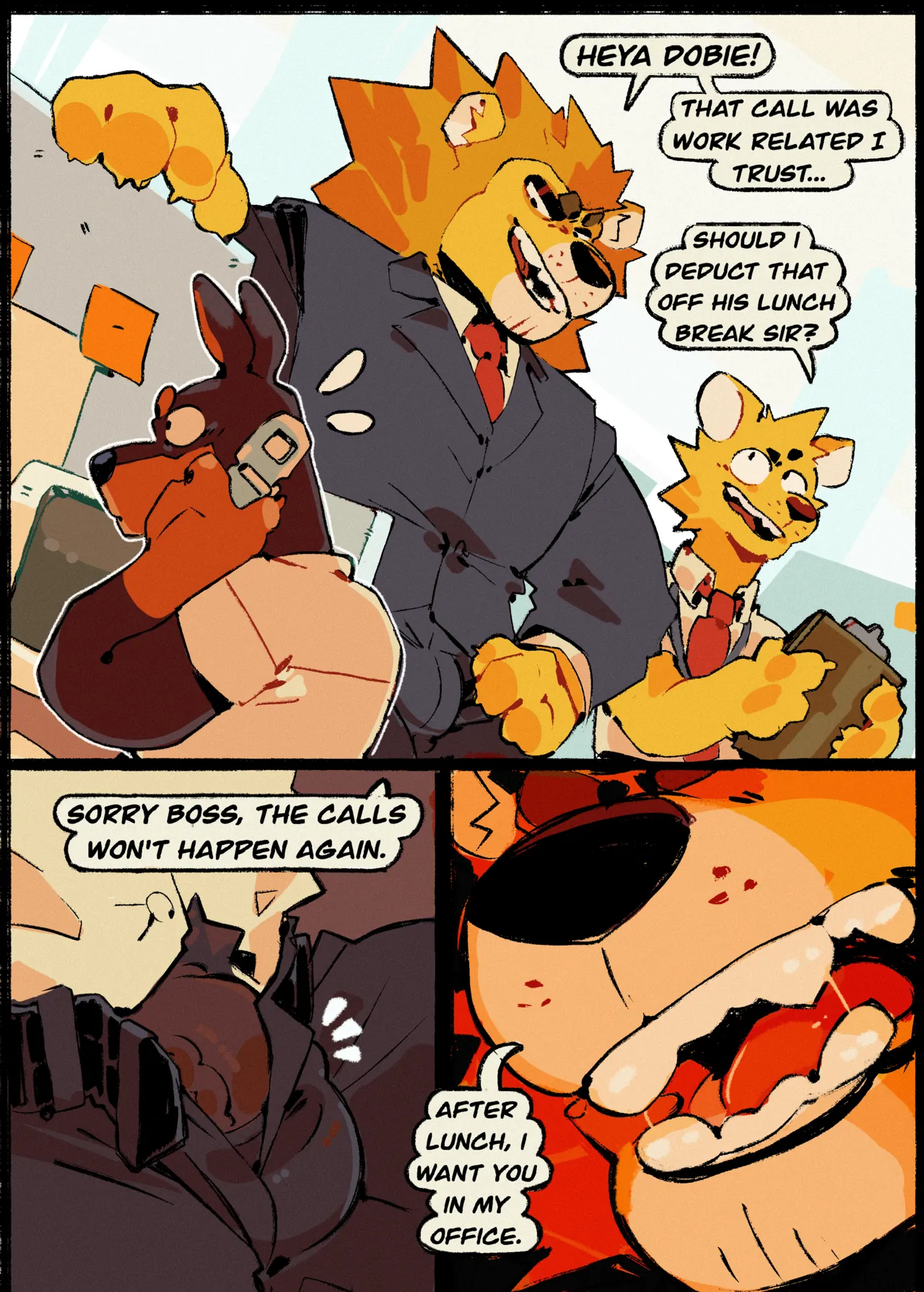 My Giant Boyfriend Issue 3 page 7 full