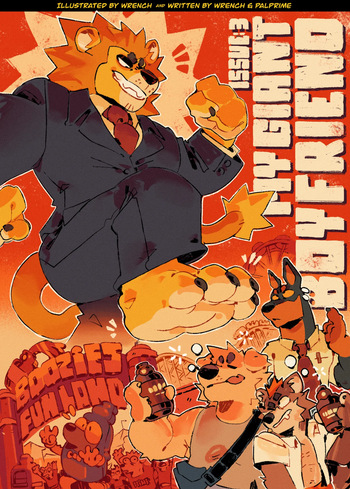 My Giant Boyfriend Issue 3 cover