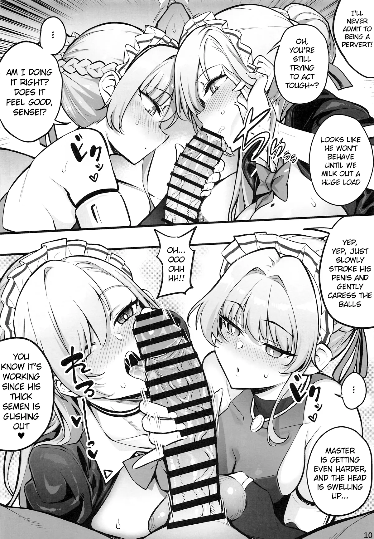 C&amp;C no Buin to... Ii Koto Shichau | Doing Something Lewd... With C&amp;C Members page 10 full