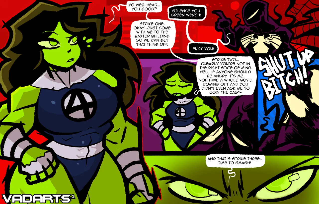 She-Hulk SMASH page 1 full