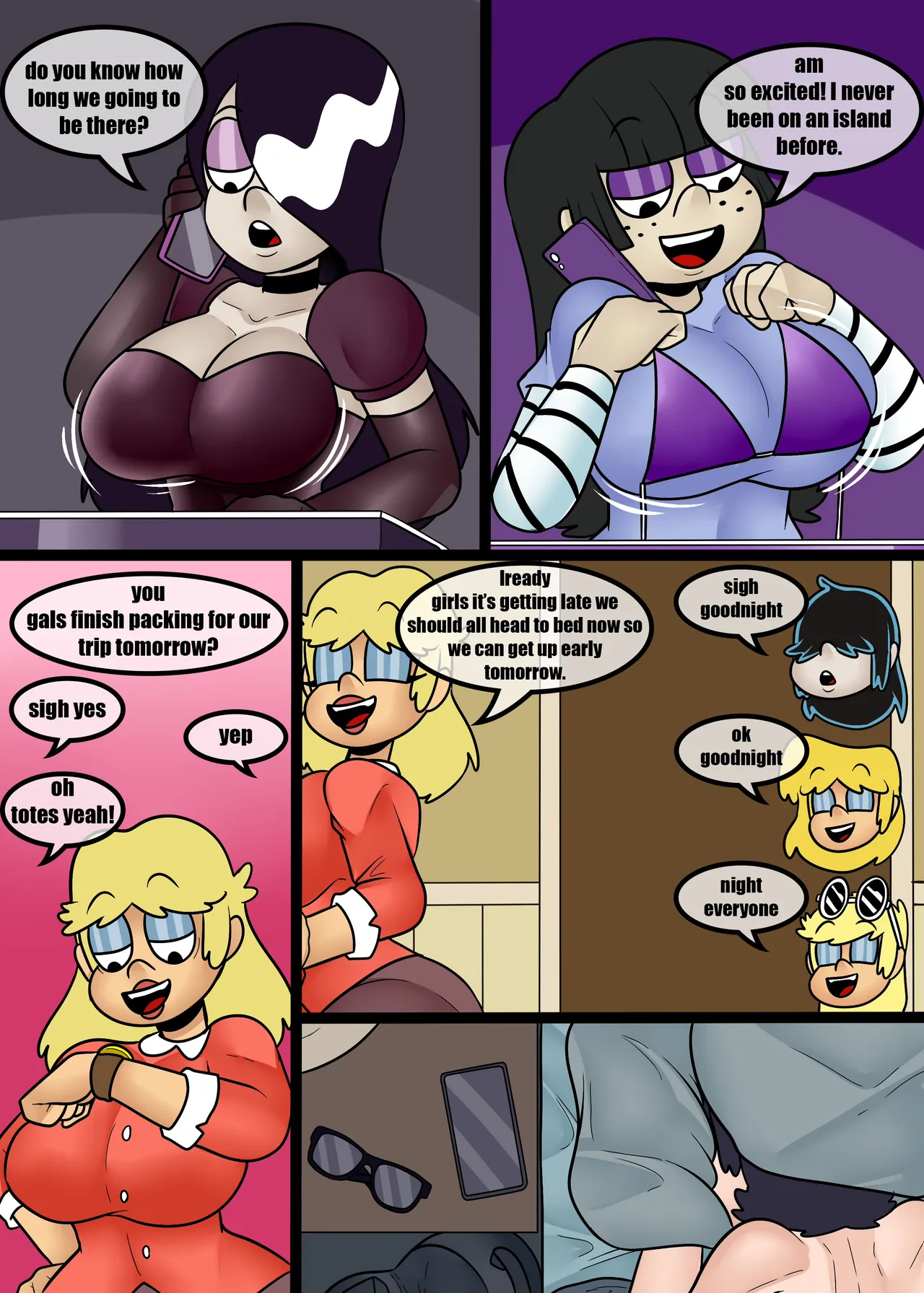 Loud Island  ongoing page 3 full