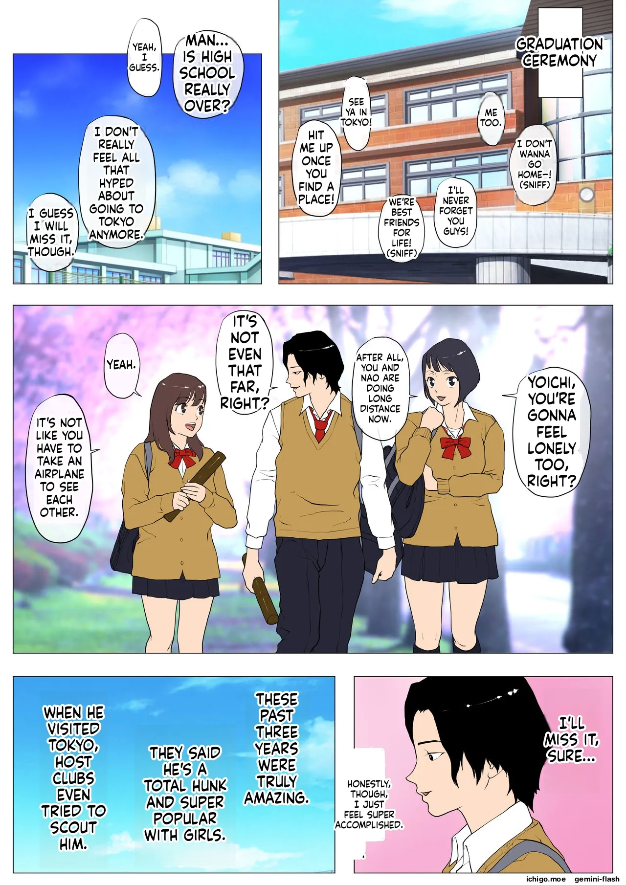 Joukyou Share House ~Kanojo to Osananajimi to Shiranai Yatsu~ | MY GIRLFRIEND, MY CHILDHOOD FRIEND, AND A GUY I DON'T KNOW page 2 full