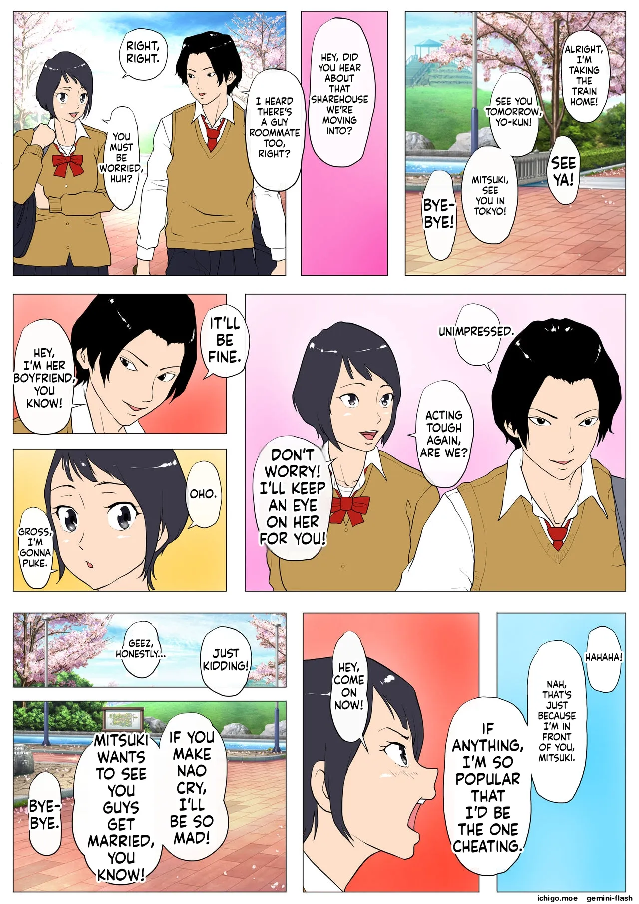 Joukyou Share House ~Kanojo to Osananajimi to Shiranai Yatsu~ | MY GIRLFRIEND, MY CHILDHOOD FRIEND, AND A GUY I DON'T KNOW page 4 full