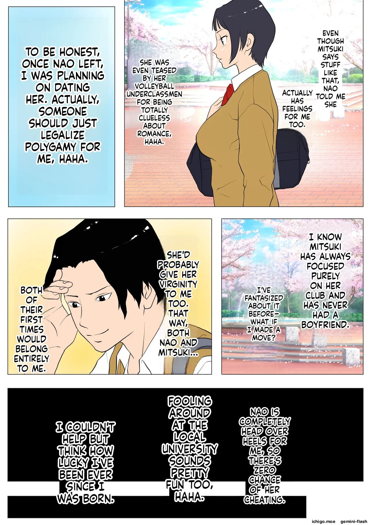 Joukyou Share House ~Kanojo to Osananajimi to Shiranai Yatsu~ | MY GIRLFRIEND, MY CHILDHOOD FRIEND, AND A GUY I DON'T KNOW page 5 full