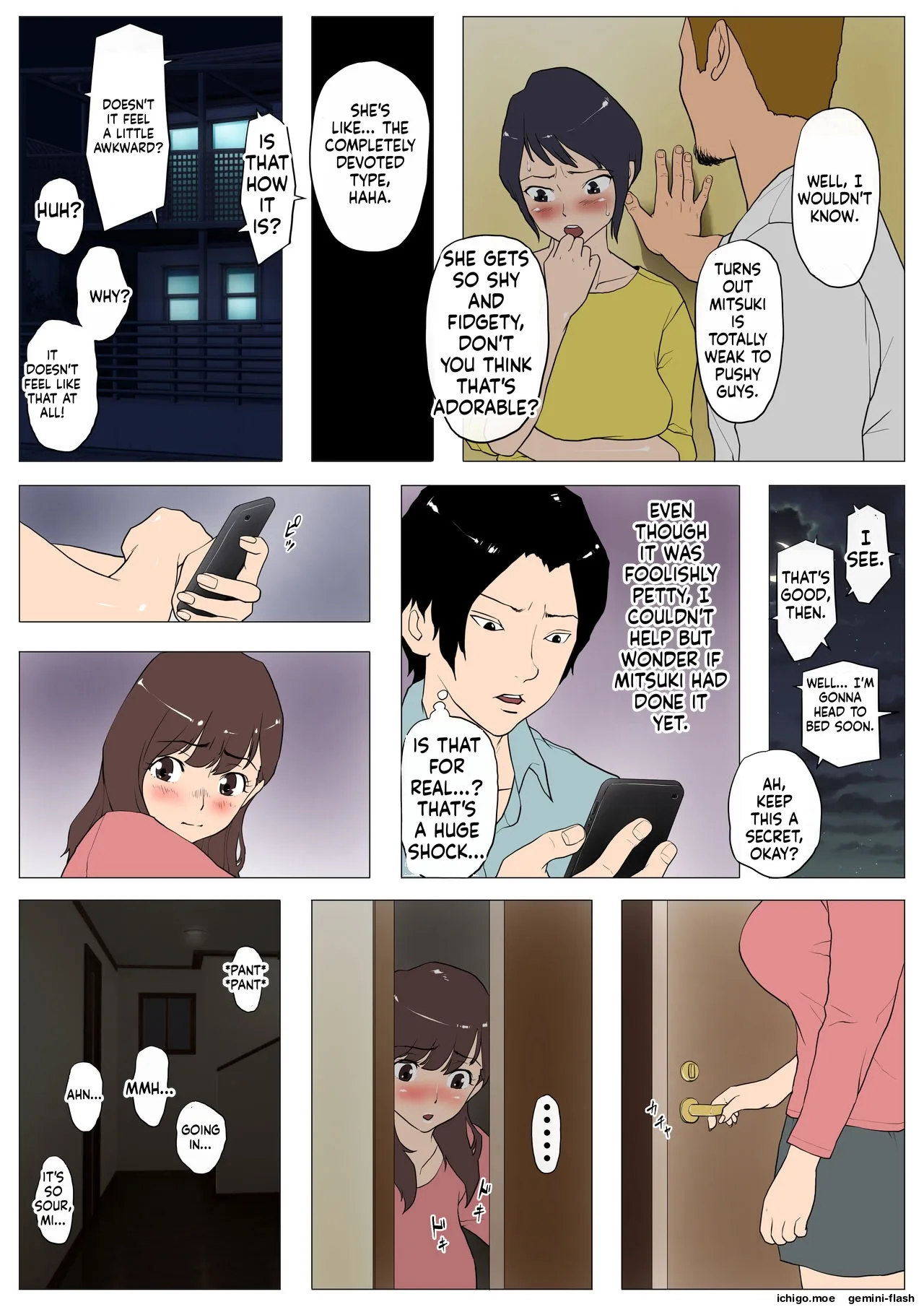 Joukyou Share House ~Kanojo to Osananajimi to Shiranai Yatsu~ | MY GIRLFRIEND, MY CHILDHOOD FRIEND, AND A GUY I DON'T KNOW page 8 full