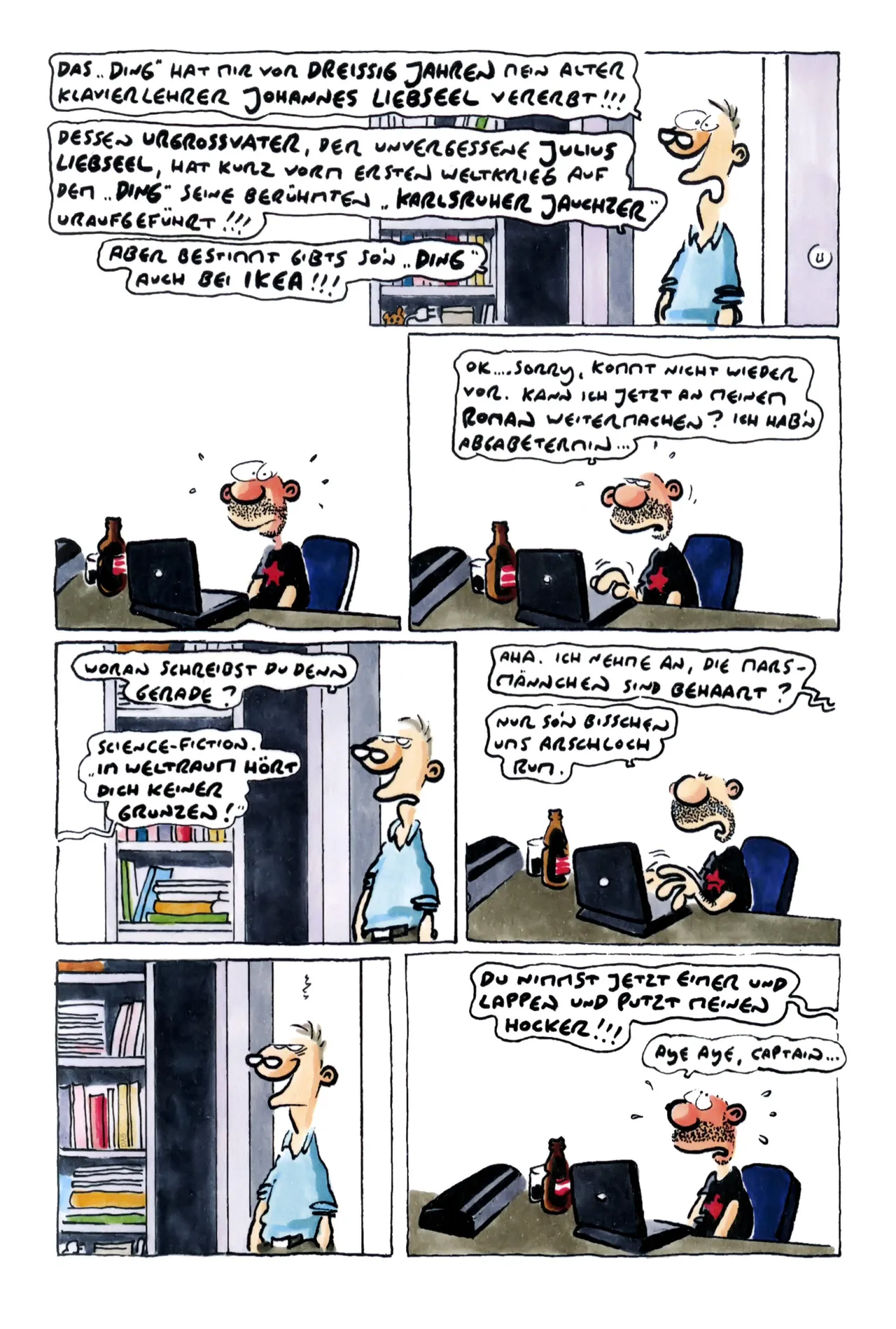 Konrad &amp; Paul : Raumstation Sehnsücht page 7 full