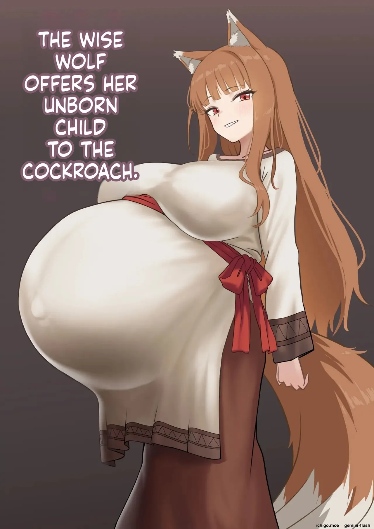 Ken Ookami ha Gokiburi ni Hara no Ko wo Sasageru page 2 full