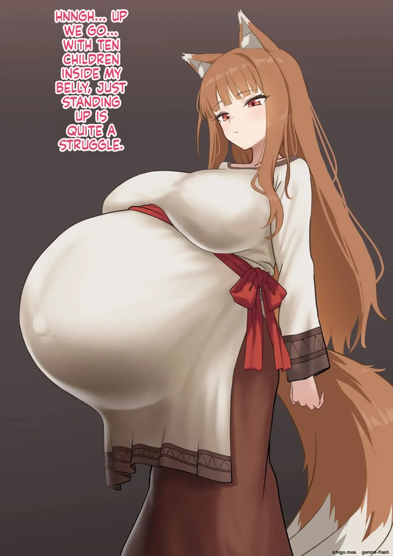 Ken Ookami ha Gokiburi ni Hara no Ko wo Sasageru page 3 full