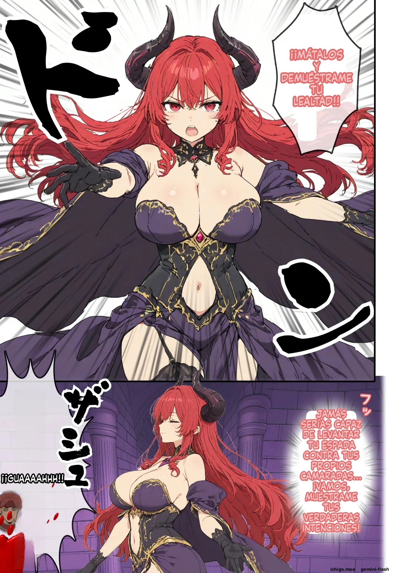 Kouman maou, hinjaku bonyuu kando kabin taishitsu ni sareru  MTL page 10 full