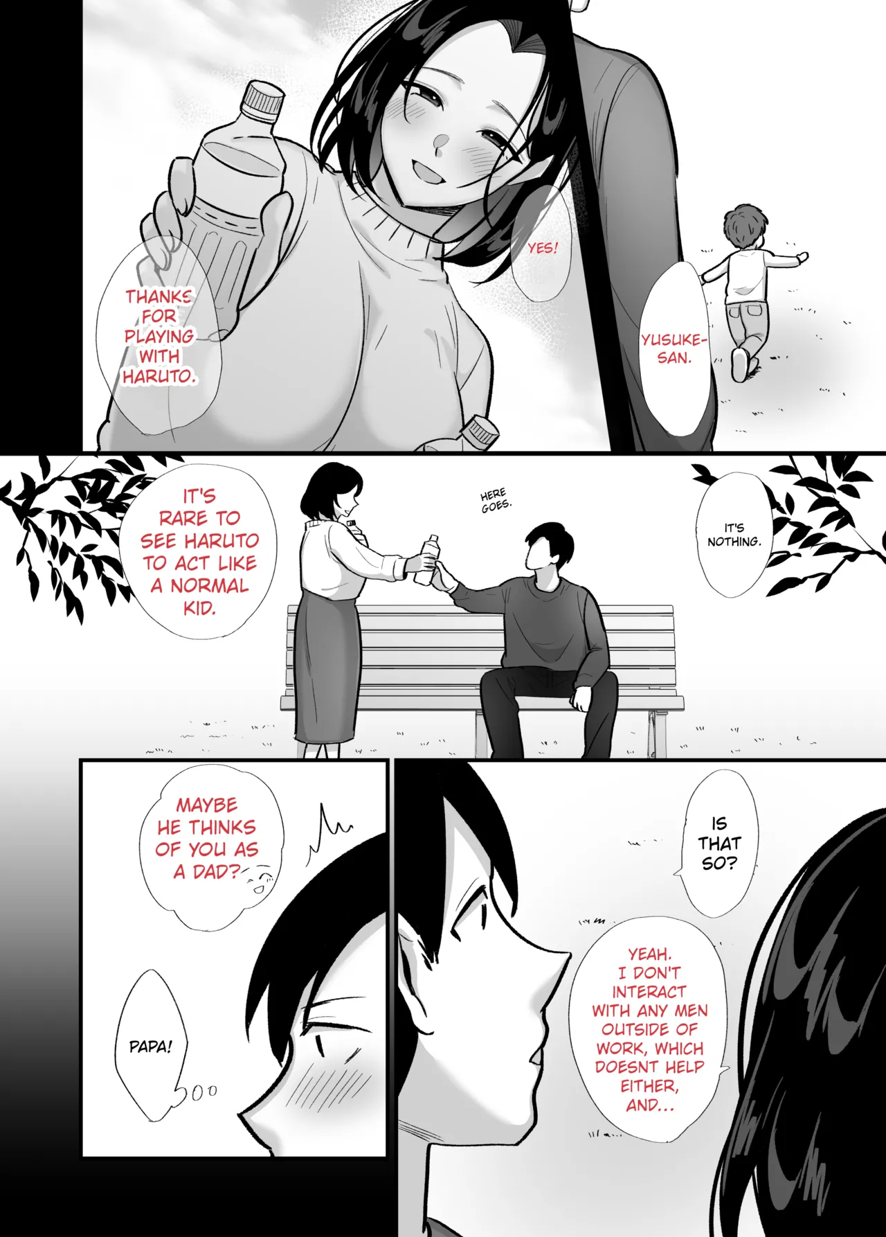 Kachiki na Single Mother to Dosukebe Netsuai Seikou 2 ~Asedaku Micchaku Onsen Ryokou~ | Dirty and Passionate Sex with a Single Mother 2 ~A Sweaty &amp; Clinging Hot Spring Getaway page 7 full