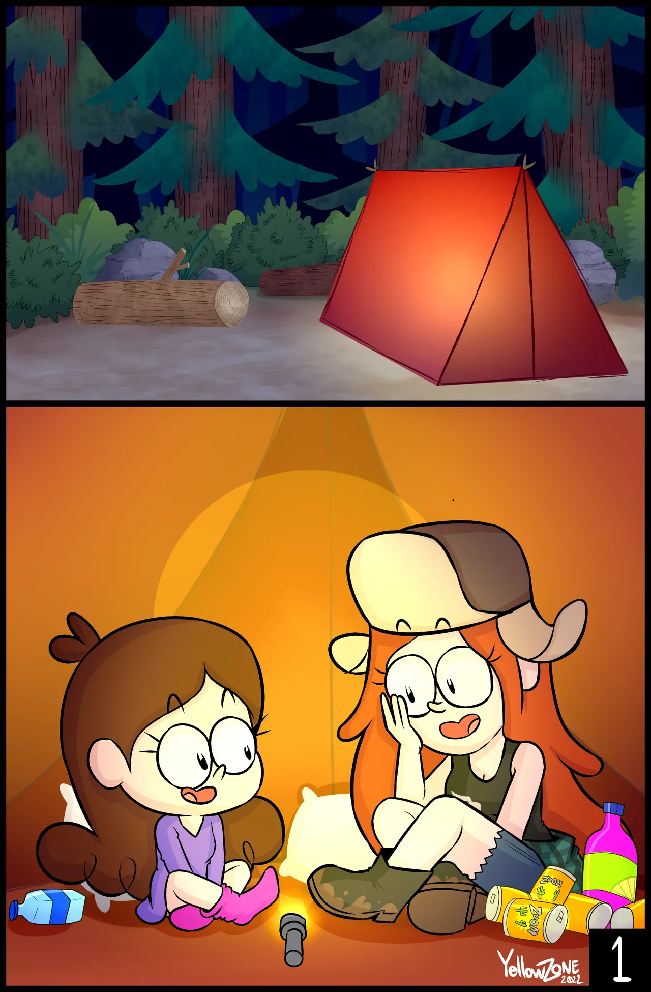 Mabel and Wendy page 1 full