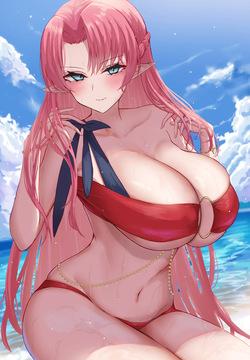 水着DOY 乳首差分