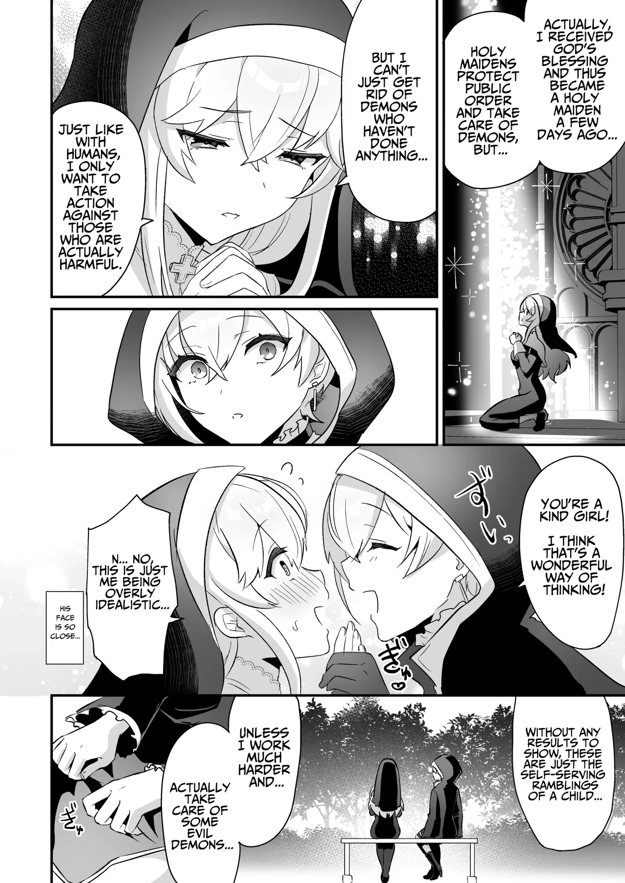 Captive Sex with an Incubus ~holy woman corruption by lust inducing clitoral teasing~ page 10 full
