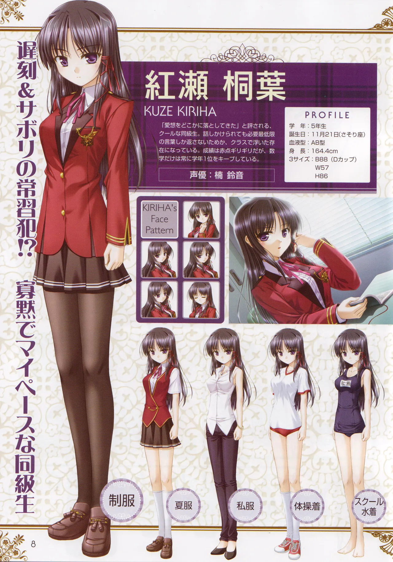 Fortune Arterial Fun Fan Book page 8 full