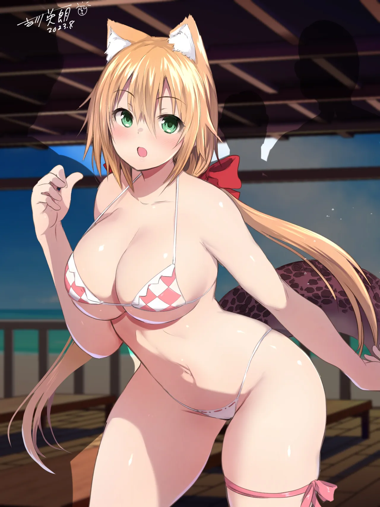 【FULL】怪しい海の家のシャワー室で襲われちゃう水着菫（全6枚） page 3 full