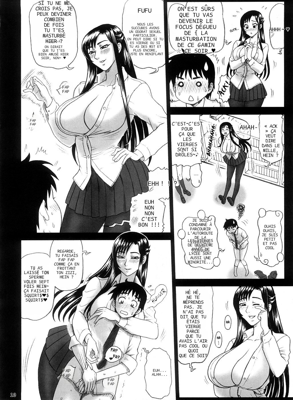 Reichourui Mouryouka Sakuseishu Tane |  Espèce primitive et démoniaque extratrice de sperme by M2rk78 page 10 full
