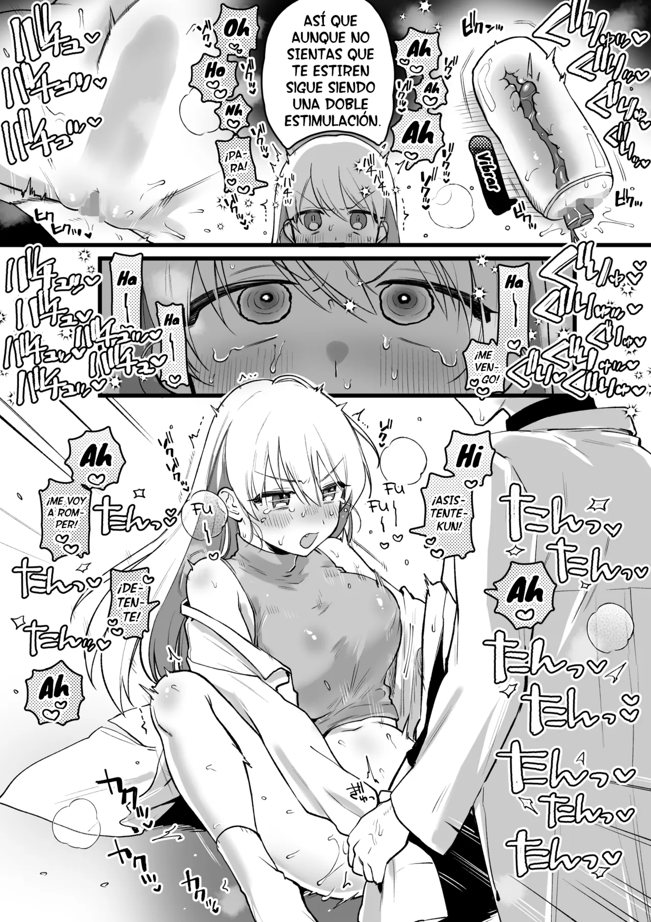 La doctora desarrolla un onehole que comparte sensaciones - Hakase Kankaku Kyouyuu Onaho Kaihatsu Suru page 6 full