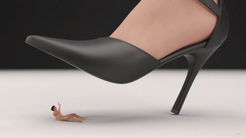 Giantess Nylon Foot Miscellaneous image Collection cover