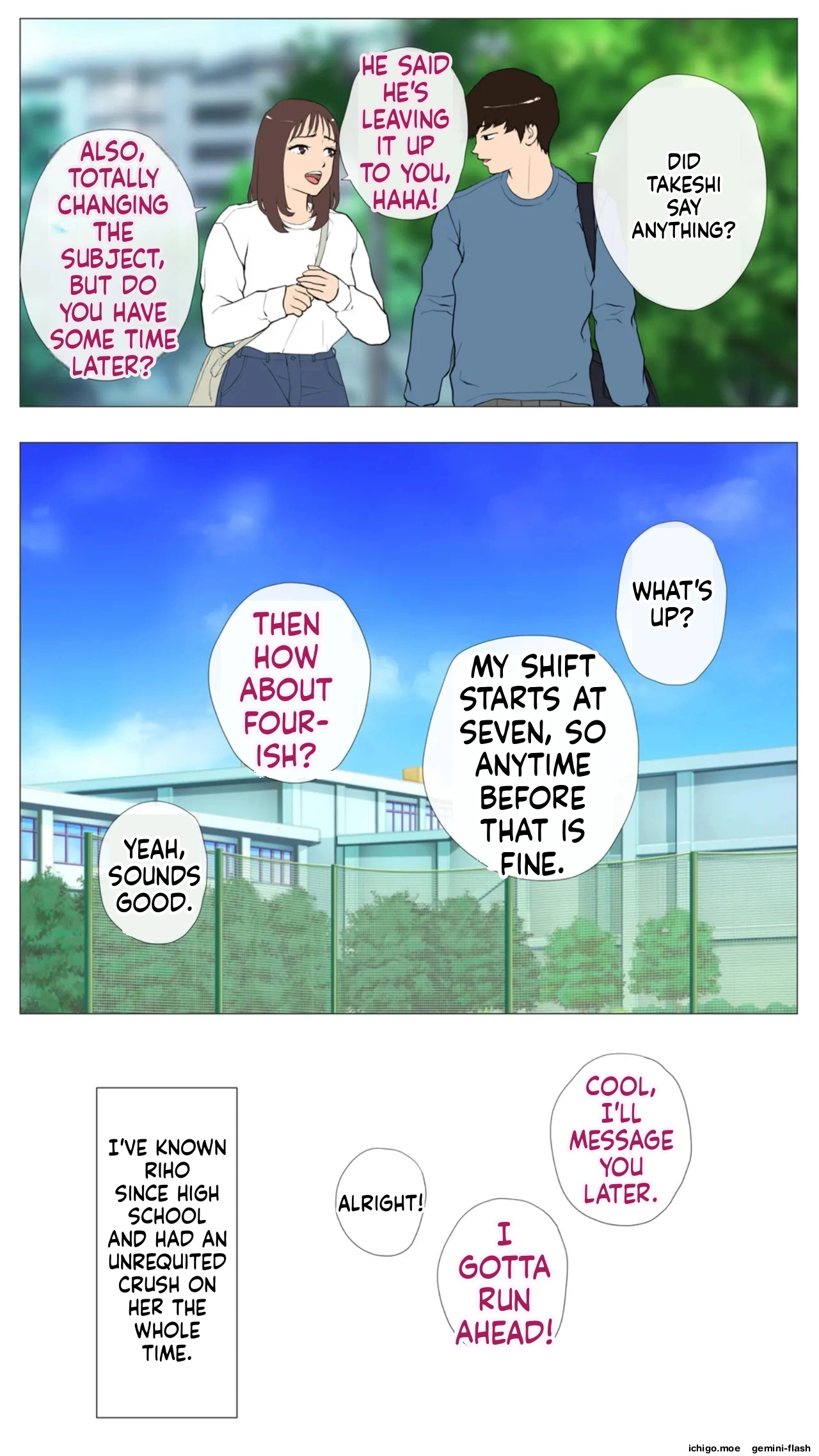 Riho-chan Kashidashi Surutte Yo page 4 full