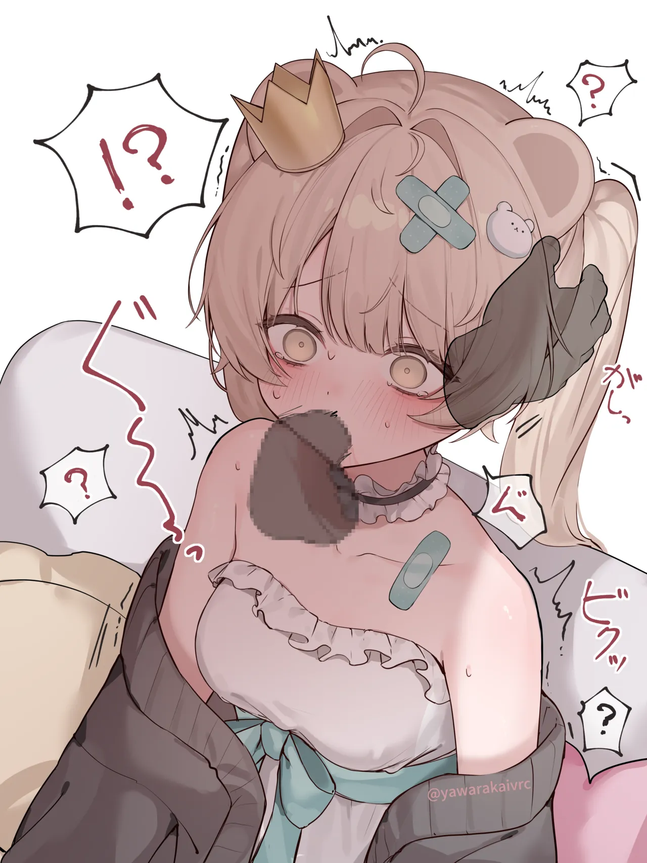 ミルフィちゃんがお口を開けて寝ていたので突っ込んでみた page 3 full