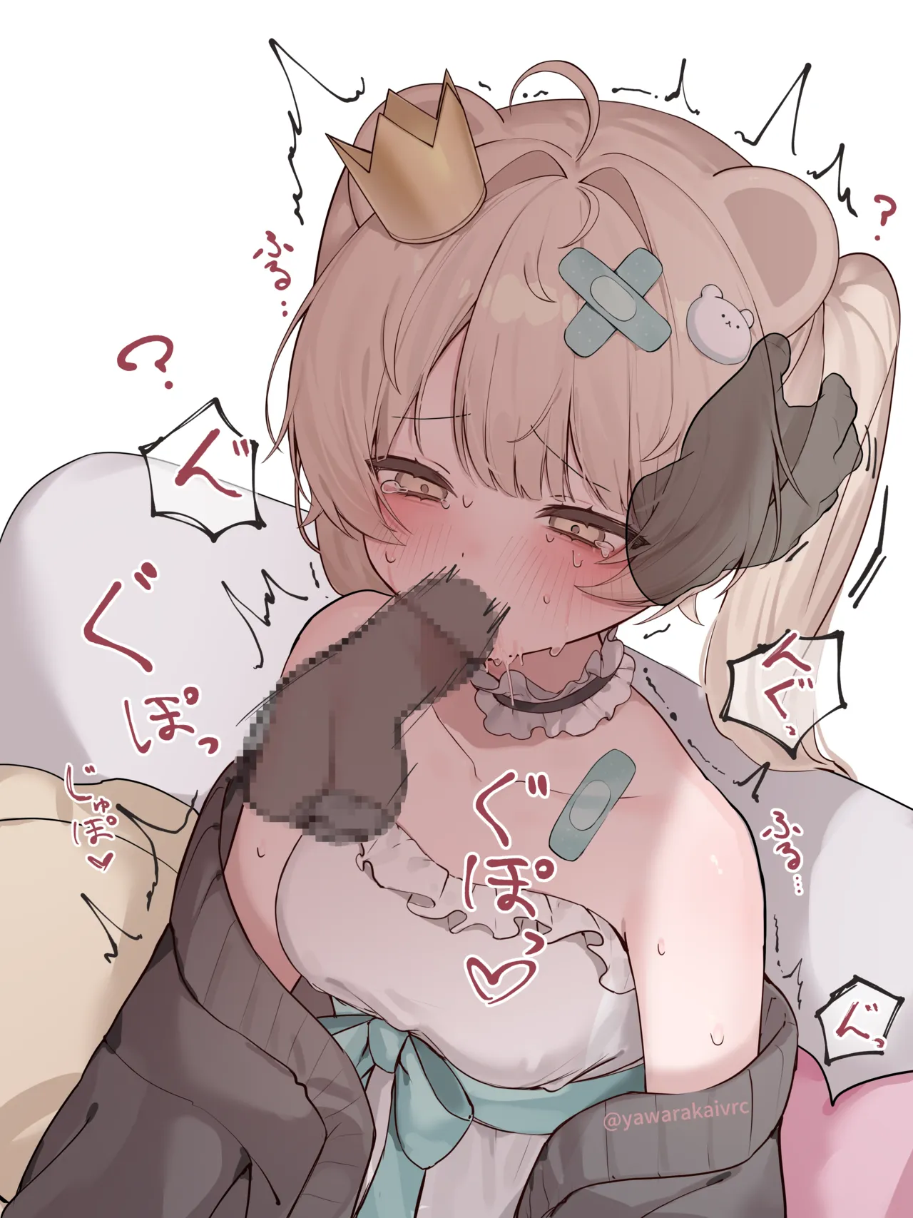 ミルフィちゃんがお口を開けて寝ていたので突っ込んでみた page 4 full