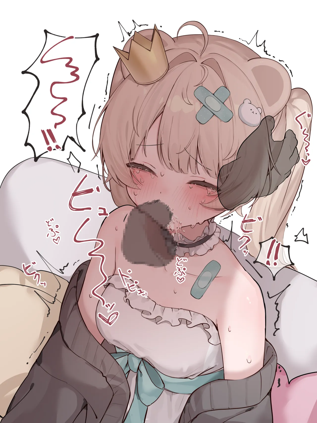 ミルフィちゃんがお口を開けて寝ていたので突っ込んでみた page 5 full