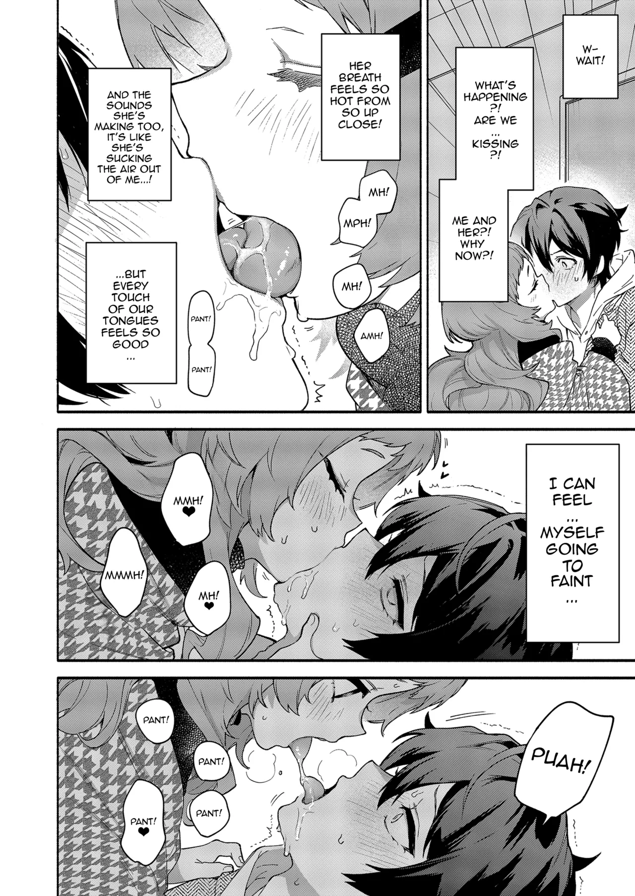 Mako-senpai ni Taberareru. ~Chiisakute Dekkai Ama Sado Senpai ni Otosareru~ | Eaten By Mako-senpai ~Falling To A Tiny But Huge Sadist Senpai~ page 10 full