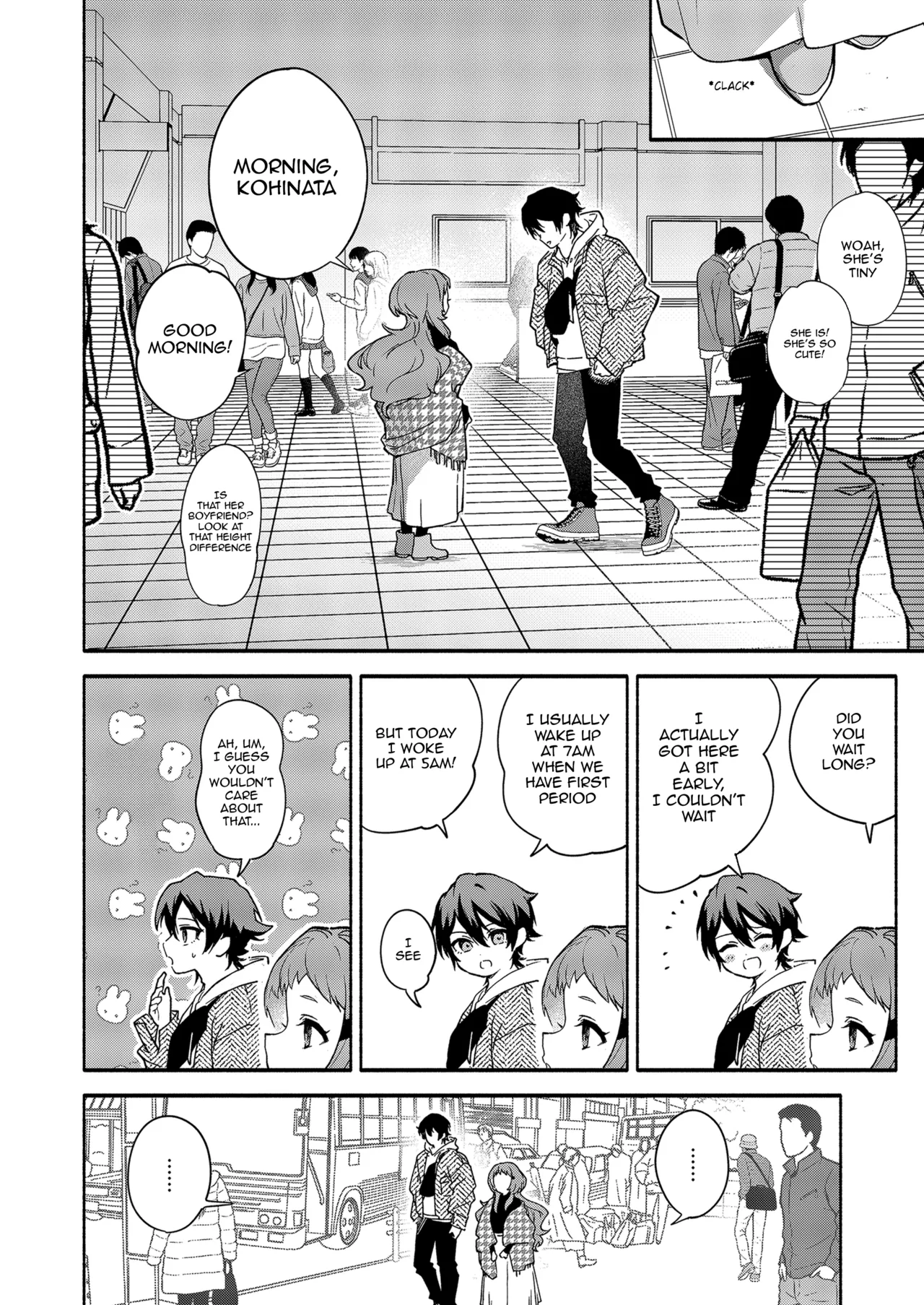 Mako-senpai ni Taberareru. ~Chiisakute Dekkai Ama Sado Senpai ni Otosareru~ | Eaten By Mako-senpai ~Falling To A Tiny But Huge Sadist Senpai~ page 4 full