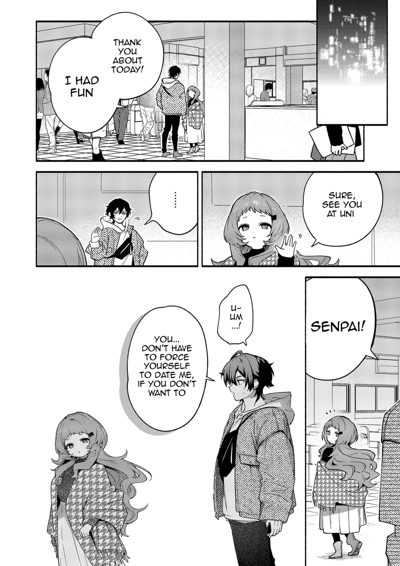 Mako-senpai ni Taberareru. ~Chiisakute Dekkai Ama Sado Senpai ni Otosareru~ | Eaten By Mako-senpai ~Falling To A Tiny But Huge Sadist Senpai~ page 8 full