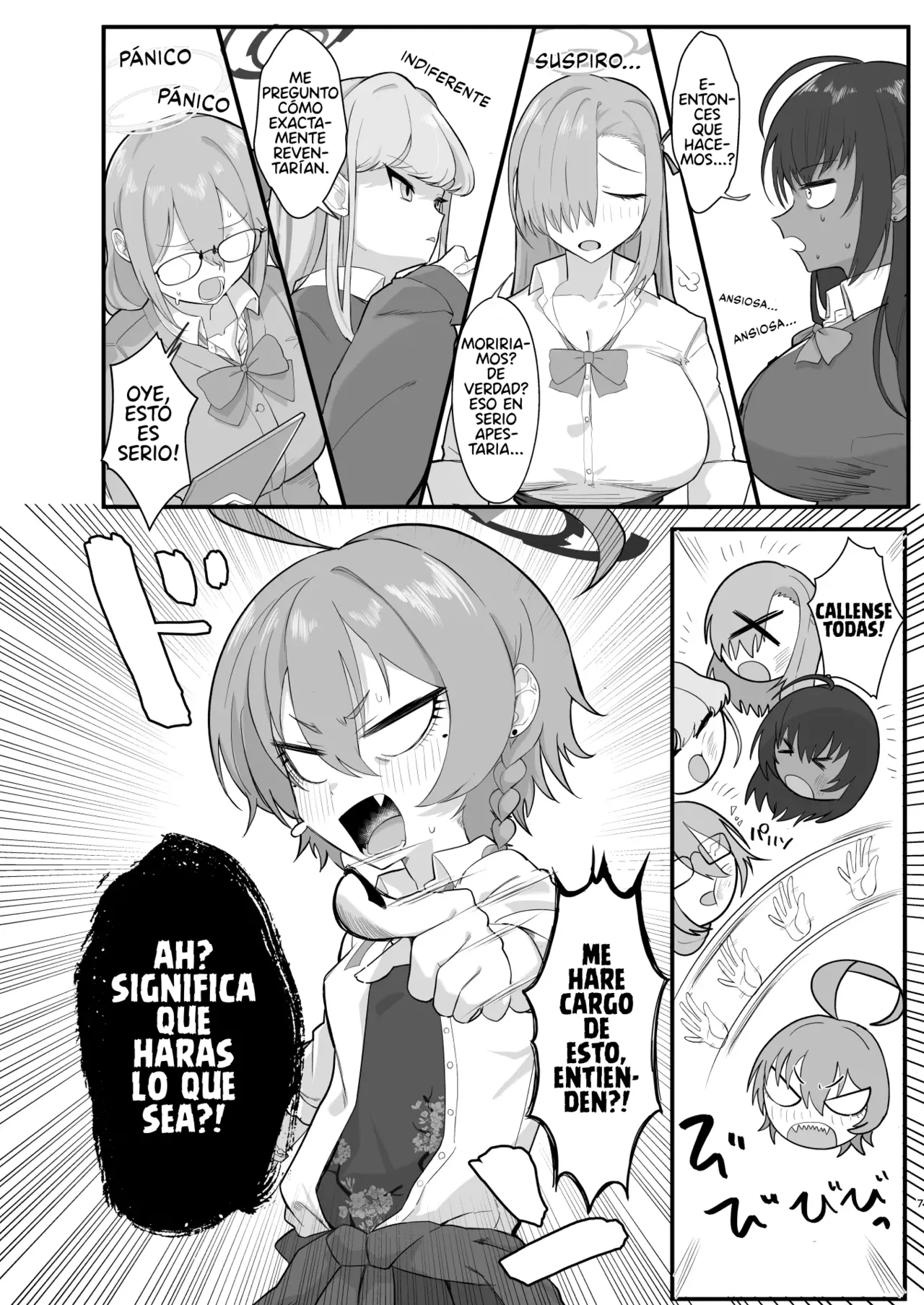 Yarasete!! Neru Senpai | ¡Neru, porfavor dejanos acostarnos contigo! page 6 full