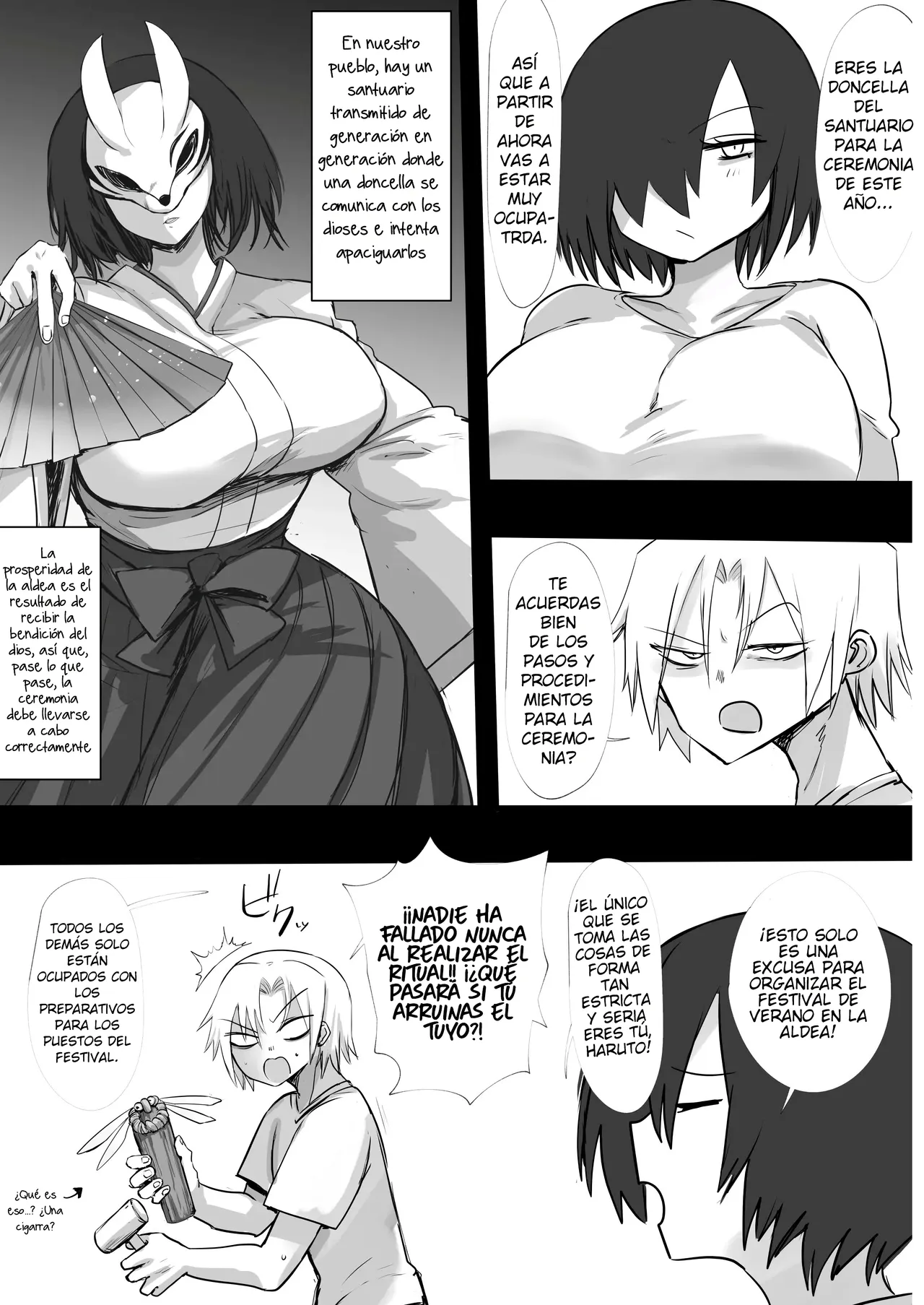 Ano Hi Osananajimi wa Kyoki to Kashita｜Aquel día, mi Amiga de la Infancia se Convirtió en una Oni Gigante page 4 full