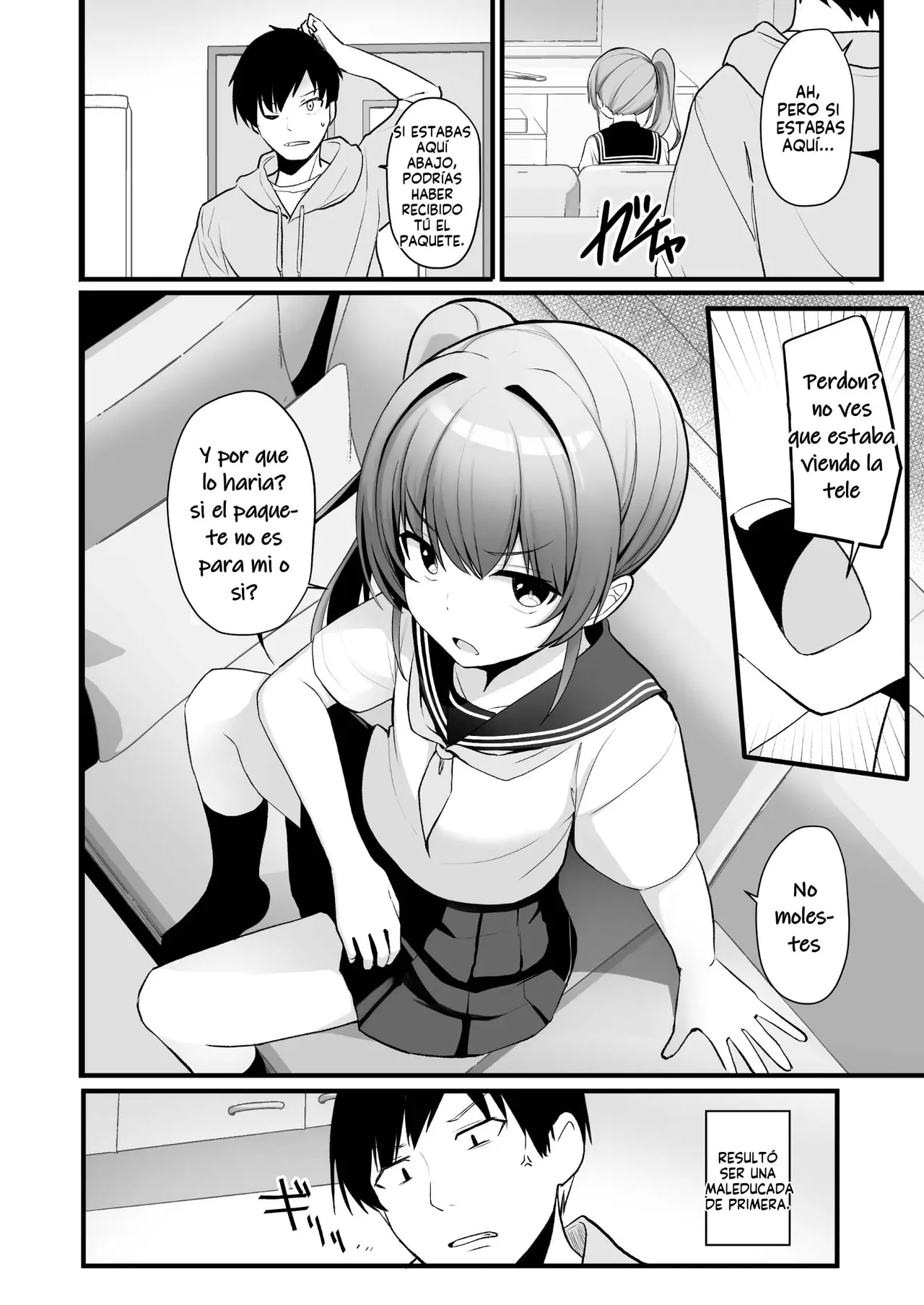 Kaiben Smartphone de Namaiki Gimai o Onaho-ka Choukyou | Entrenamiento intensivo a mi arrogante hermanastra con mi app de hipnosis page 3 full