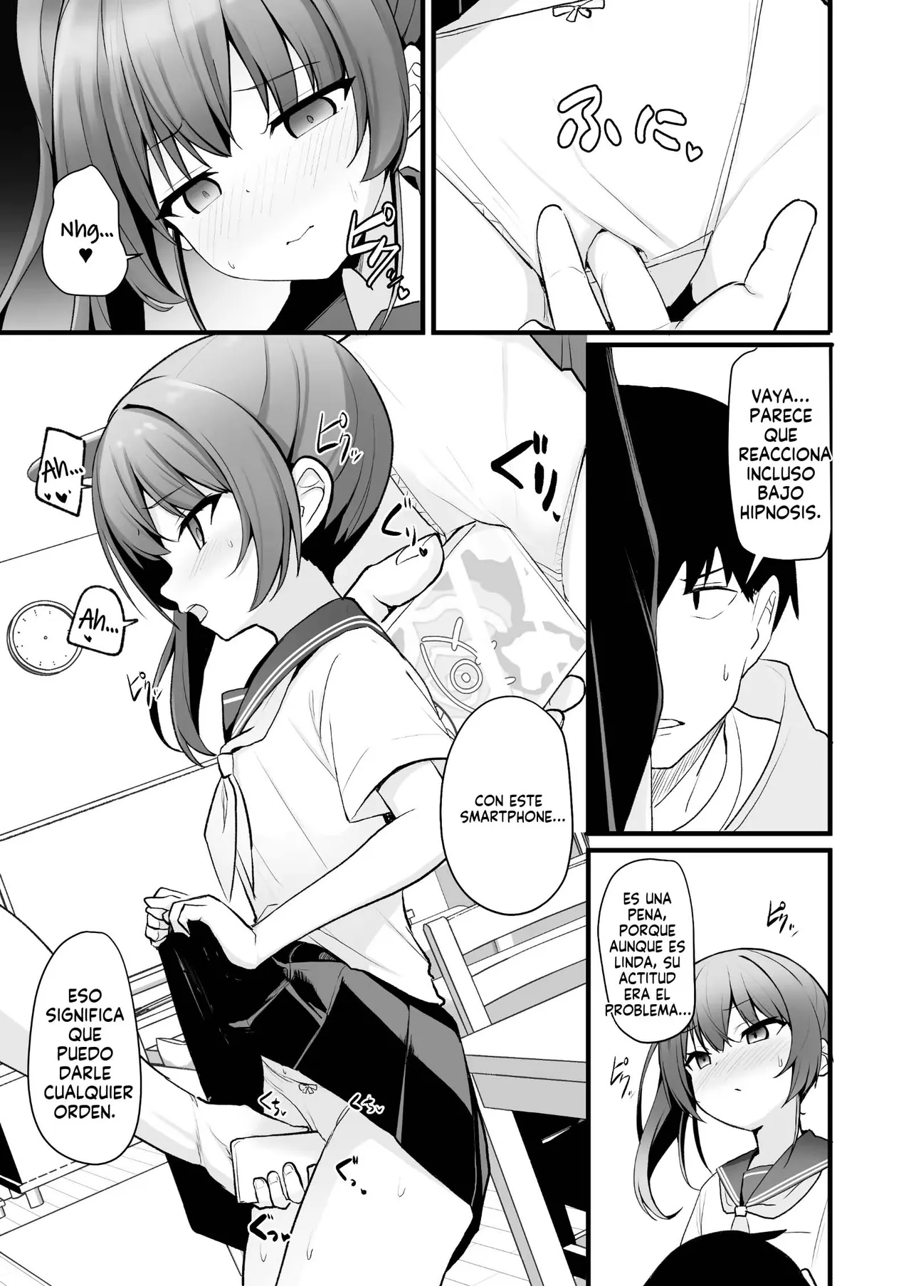 Kaiben Smartphone de Namaiki Gimai o Onaho-ka Choukyou | Entrenamiento intensivo a mi arrogante hermanastra con mi app de hipnosis page 8 full