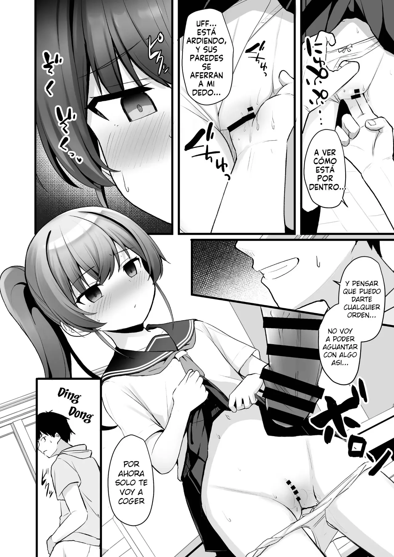 Kaiben Smartphone de Namaiki Gimai o Onaho-ka Choukyou | Entrenamiento intensivo a mi arrogante hermanastra con mi app de hipnosis page 9 full
