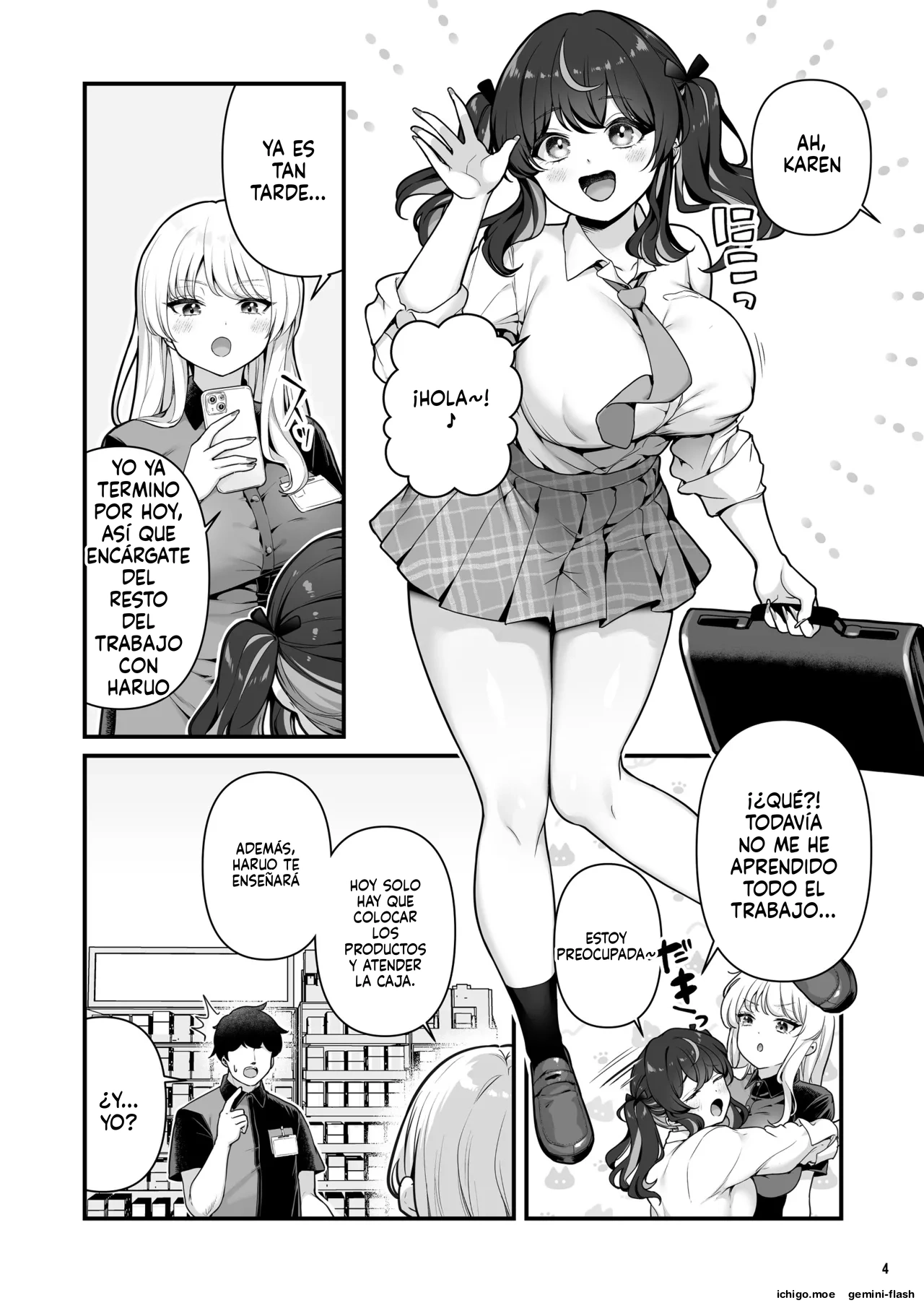 Kareshi Mochi Kyonyuu Beit Gal to Mechakucha Sex shita Hanashi 3  MTL page 6 full